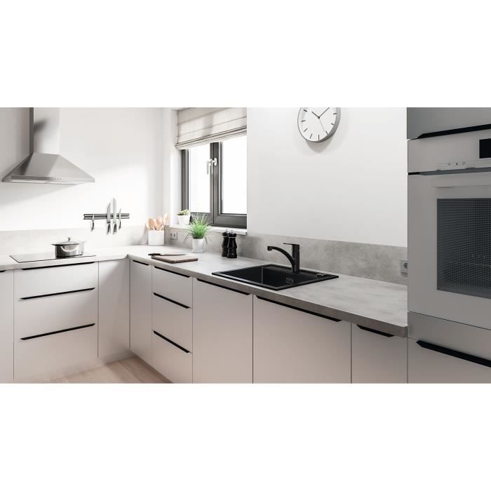 GROHE Start Mitigeur Monocommande Lavabo Taille M Noir Mat - Économie D'Eau Et D'Énergie 237462432