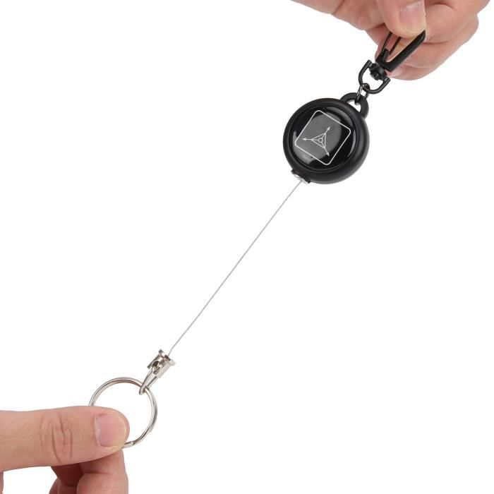 Coupe-ligne De Pêche Aluminium Avec Rétracteur - Ultra Tranchant, Léger, Pour Pêche à La Mouche