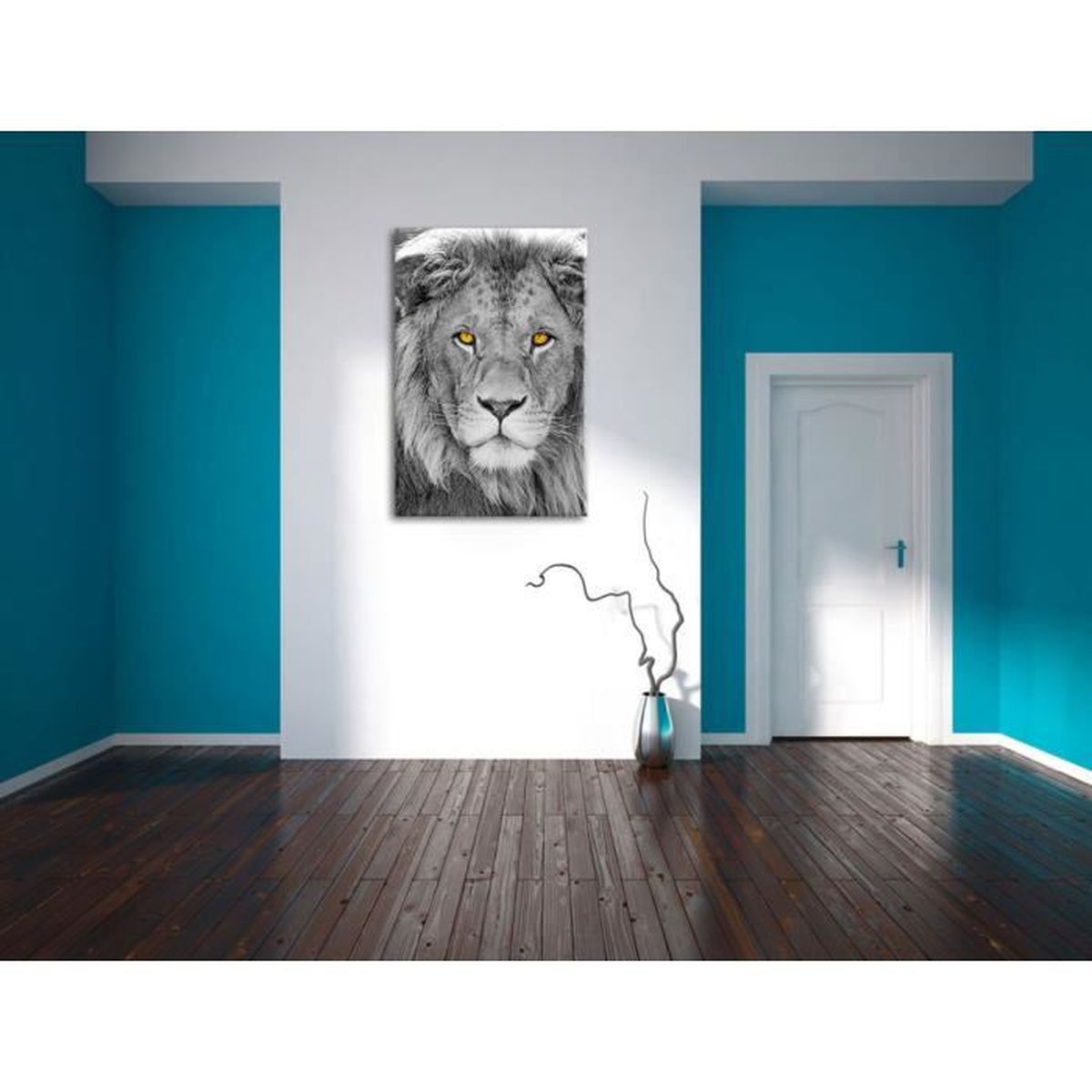 Toile Imprime Ravishingly Beau Lion Noir Blanc Completement Encadrees Avec Civiere Wall Art Print Sur Le Cadreformat 100x70cm Achat Vente Tableau Toile Cdiscount Cela donne la sensation d'avoir un vrai lion sur votre téléphone. cdiscount com