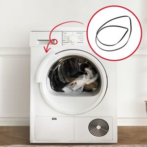 Conduit D'air Pour Sèche-linge Whirlpool - Pièce Neuve Issue D'appareil Endommagé (Modèle WED6120HW)