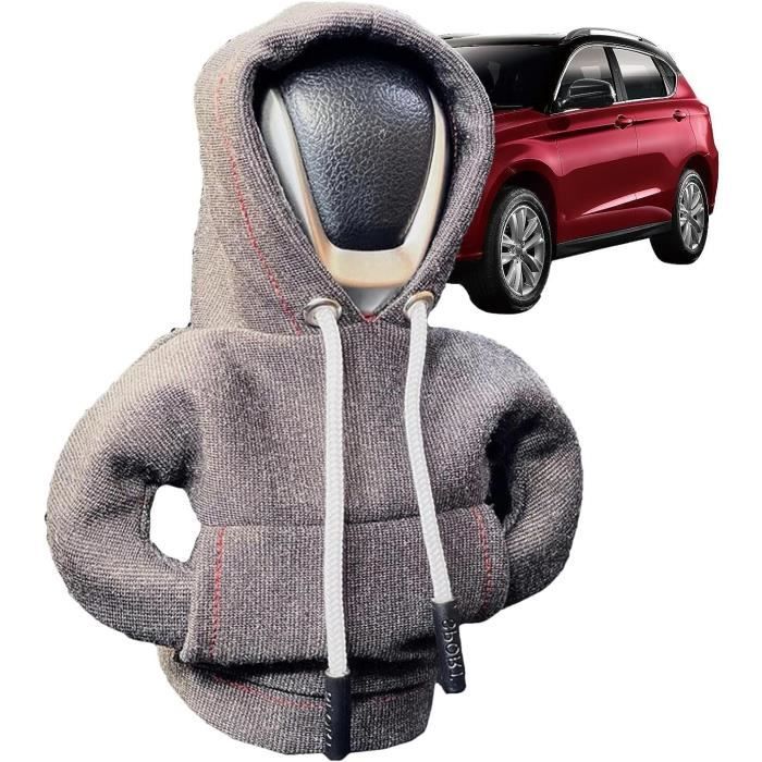 Housse à capuche élégante pour levier de changement de vitesse de voiture,  1 pièce, avec poignée décorée, chaude et antidérapante, Mode en ligne