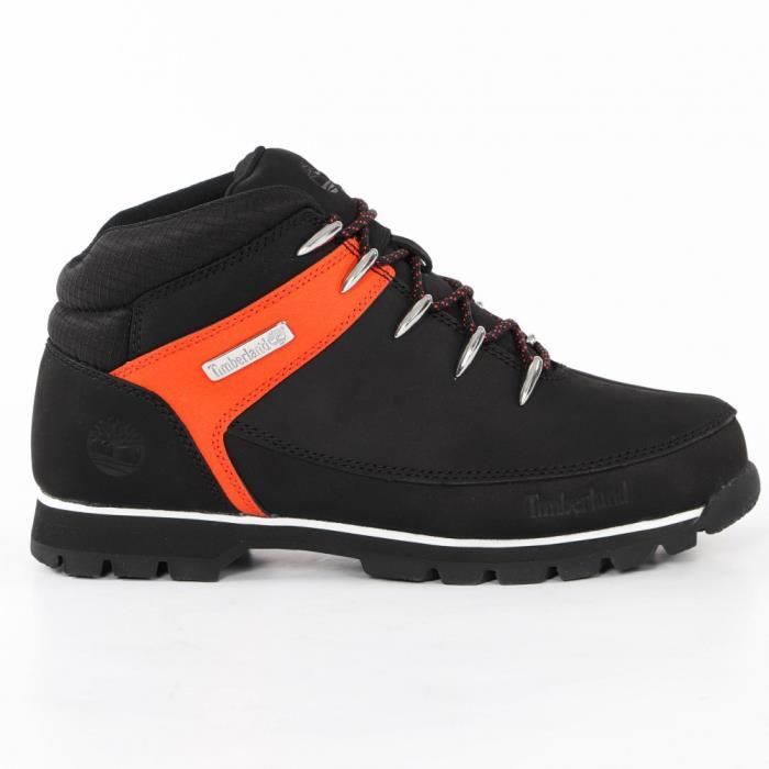 Timberland euro sprint hiker noir et or on sale