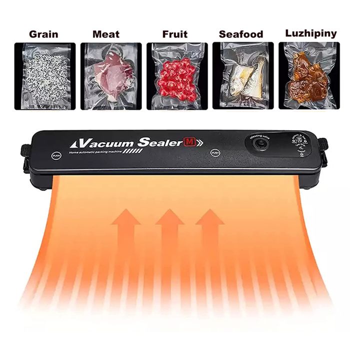Machine Sous Vide Automatique 7 En 1 Portable - Mini Soudeuse à Sacs, Avec Pompe à Air Et Sacs Inclus