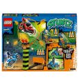 LEGO® 60299 City Stuntz Le Spectacle des Cascadeurs, Motos à Rétrofriction, Cercle de feu, Figurine Duke DeTain-5