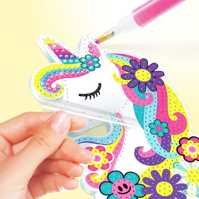 Canal Toys Diamantmalerei Leuchtkoffer – 3-in-1 Set Mit Poster, Stickern & Stiften