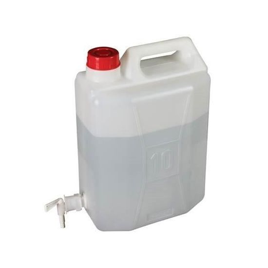 Jerrican Highlander 10L - Plastique - Pour Camping, Transport Eau - CP129T
