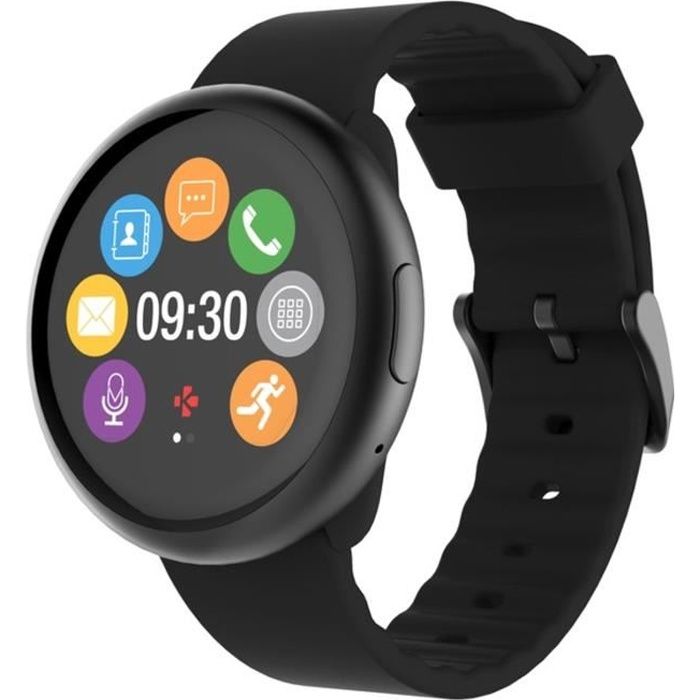 Mykronoz Montre connecté ZEROUND2 Black/Black Silicone Band