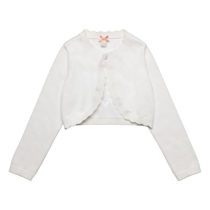 ESPRIT Cardigan Blanc Enfant Fille