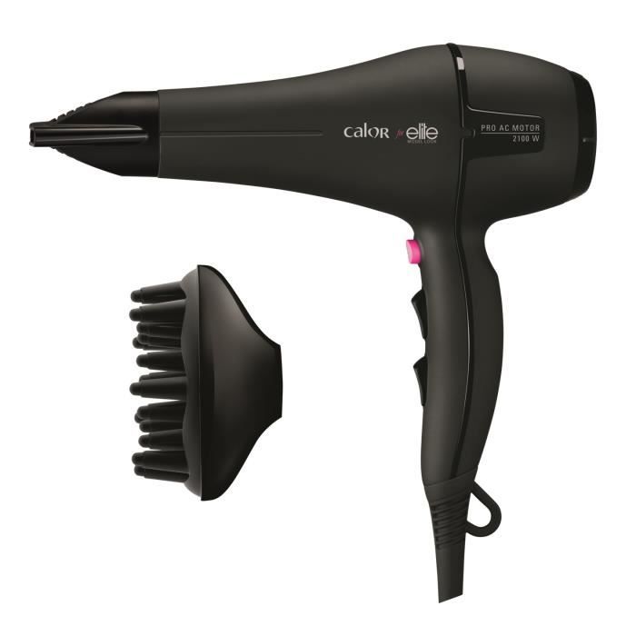 CALOR CV7852C0 Sèche Cheveux Signature Pro Moteur AC Revêtement kératine & shine Calor for Elite