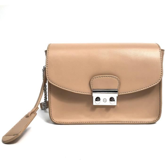KINSTON Sac à Main Marron Femme