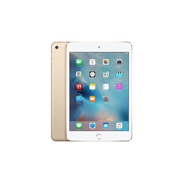 iPad mini 4 (2015) - 16 Go - Or - Reconditionné - Excellent état