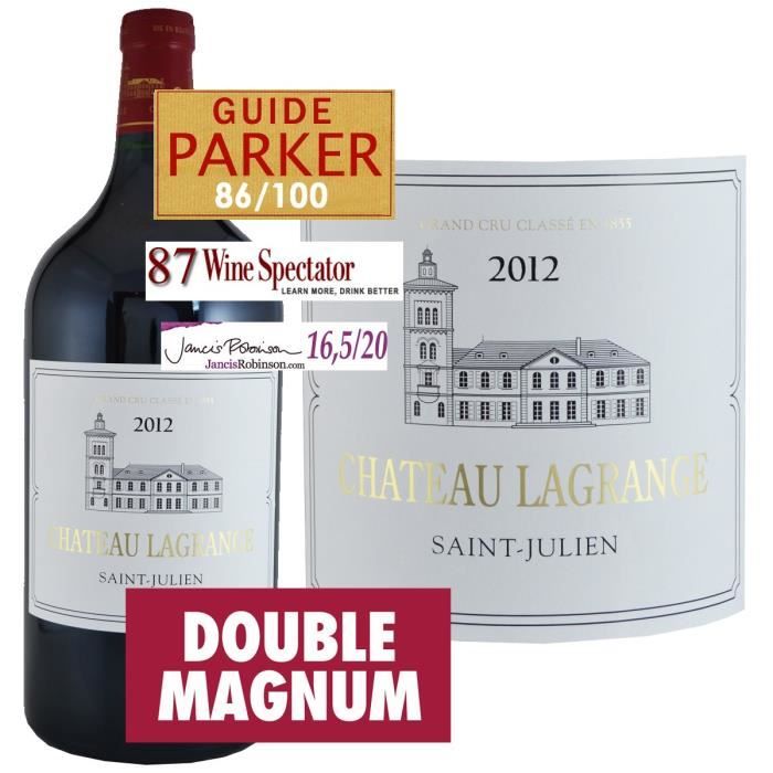 Double Magnum Château Lagrange 2012 Saint Julien - Vin rouge de Bordeaux