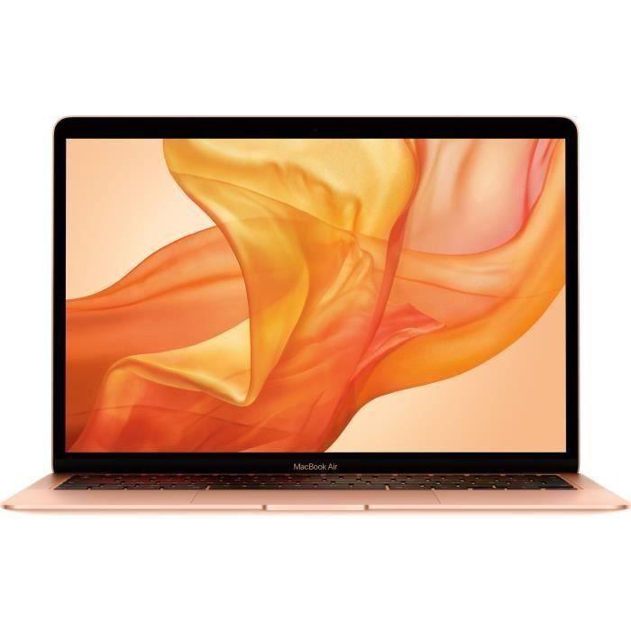 APPLE MacBook Air 13- 2020 i3 - 1,1 Ghz - 8 Go RAM - 256 Go SSD - Or - Reconditionné - Etat correct