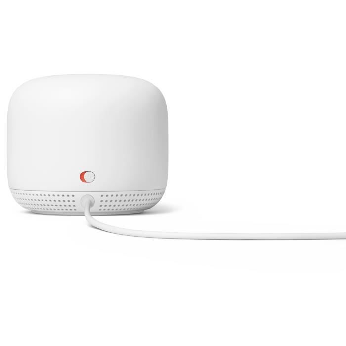Google Nest Wifi Router + Point 2PK - Blanc