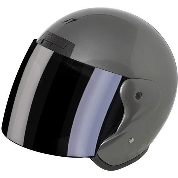STORMER Casque moto Jet Sun 2 - Gris argent