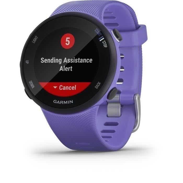 Garmin Forerunner® 45 - Montre de course GPS connectée - Small - Violette