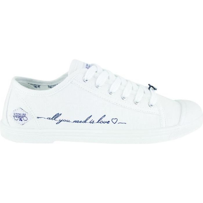 LE TEMPS DES CERISES Chaussures Basic 02 Love Blanc Femme
