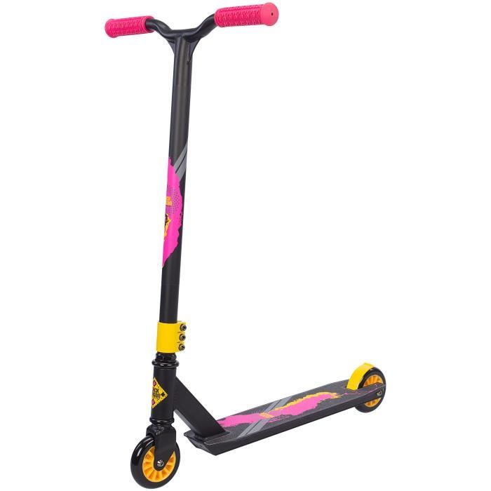 BLACK DRAGON Trottinette Freestyle 52MQ - Gris et rose