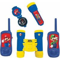 Kit d'aventurier Super Mario - Talkie-Walkies, jumelles, lampe torche et boussole