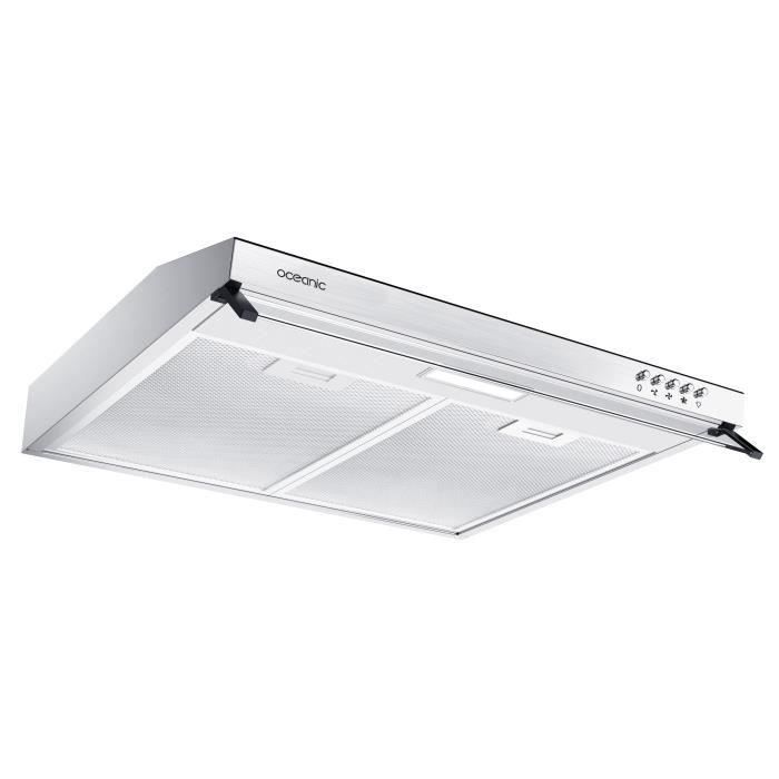 Hotte visière OCEANIC OCEAHC202SS 60 cm - Silver