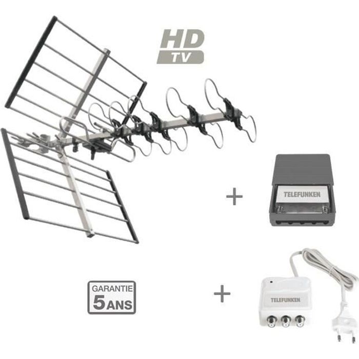TELEFUNKEN Pack réception TNT sur 2 TV