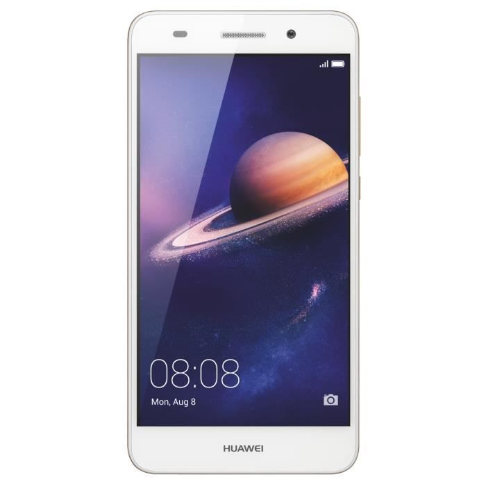 Vente T&eacute;l&eacute;phone portable Huawei Y6-2  Blanc pas cher