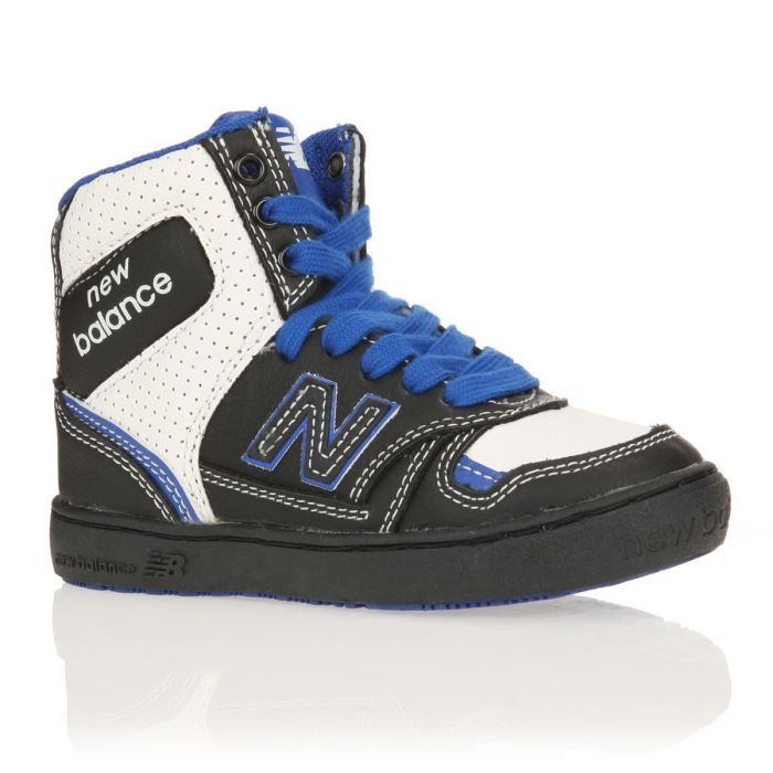 New Balance Baskets Kt1052bi Bebe Garcon Noir Blanc Bleu Roi Cdiscount Chaussures