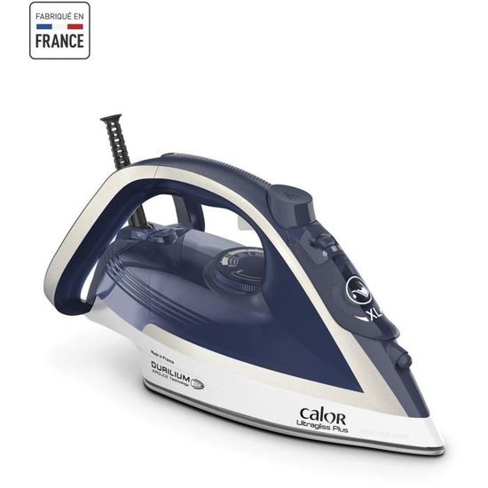 Fer à Repasser Calor Ultimate Vapeur - 2800W - Débit 210g/min - Semelle Auto-nettoyante Durilium - 350ml