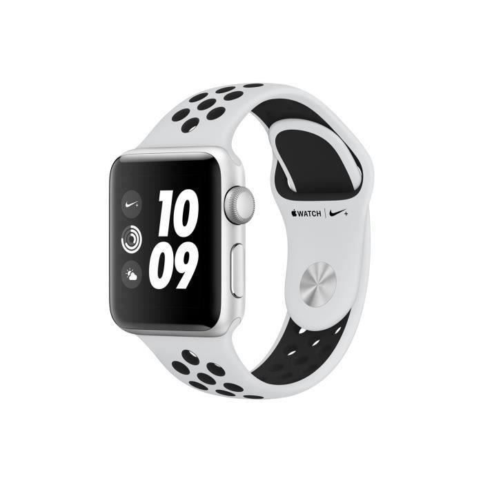 Apple Watch Nike+ GPS Boîtier 38 mm Aluminium Bracelet Nike 2017 - vue 2