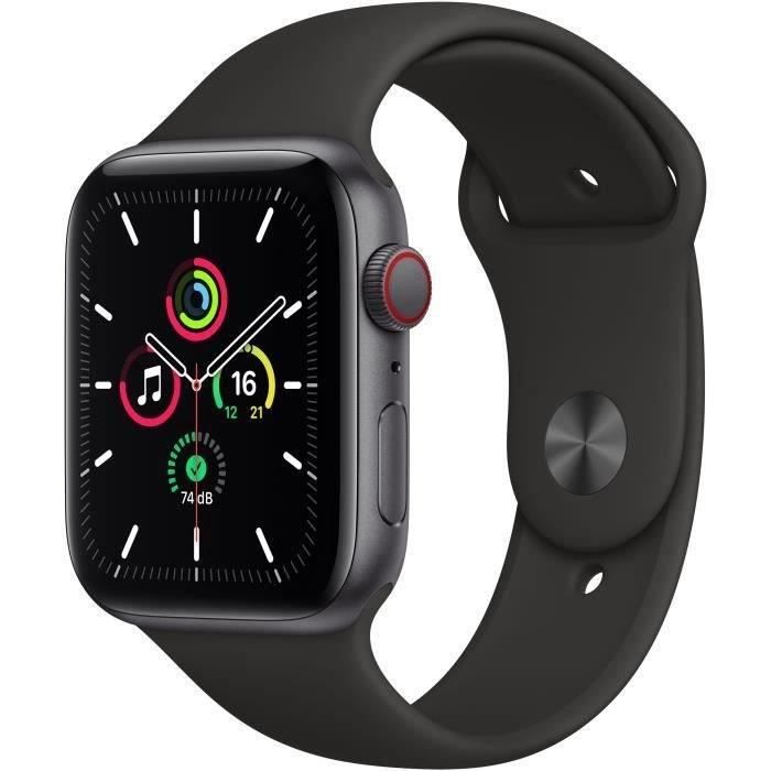 Apple Watch SE GPS + Cellular 44mm Boîtier aluminium Bracelet 2020 Très bon état - vue 3
