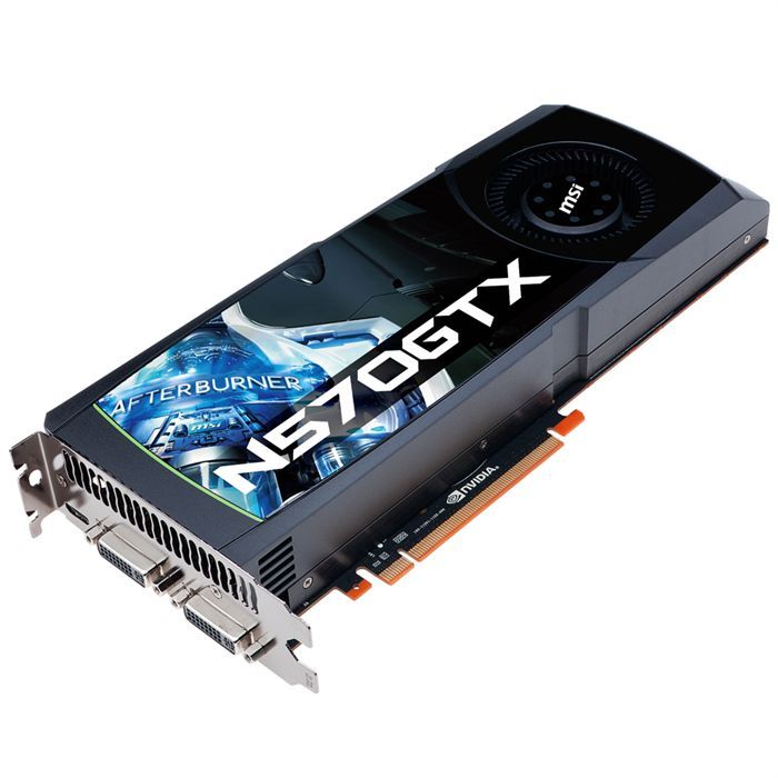 MSI GeForce GTX 570 1280 Mo GDDR5 Cdiscount Informatique