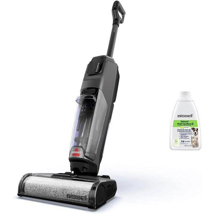BISSELL CrossWave Omniforce - Aspirateur Balai Laveur sans Fil - Aspire & Lave en Même Temps ou Mode Aspiration Uniquement