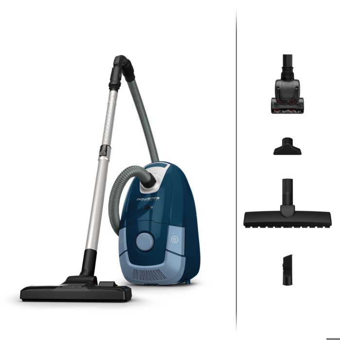 Rowenta Aspirateur avec sac 45 L Moteur basse consommation 900 W max Performant Très bien accessoirisé RO3172EA