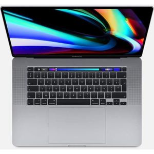ORDINATEUR PORTABLE APPLE MacBook Pro Touch Bar 16'' 2019 i7 - 2,6 Ghz