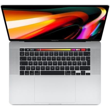 APPLE MacBook Pro Retina TouchBar 16 2019 i9 - 24 Ghz - 64 Go RAM - 2048 Go SSD - Argent - Reconditionné - Etat correct - Apple