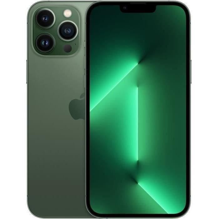 Acheter iPhone 13 Pro Max 1To Vert Alpin (2022) - Reconditionné - Etat correct Reconditionné - 592,98 € iPhone 13 Pro Max 1To Vert Alpin (2022) - Reconditionné - Etat correct Reconditionné - Apple reconditionné disponible sur Cdiscount Seconde Vie