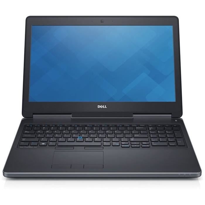 Ordinateur Portable DELL 7510 - Core I7 - RAM 32G - SSD 240G - Windows 10 - Reconditionné - Etat correct