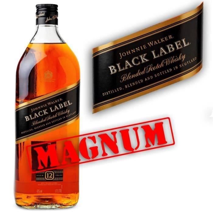 Johnnie Walker Black Label 12 ans Magnum 1.5L Achat / Vente J. Walker Black Label 12a Magn