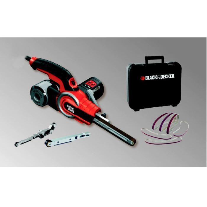 BLACK+DECKER Lime Électrique Filaire 400W - Action Cyclonique - KA902EK-QS