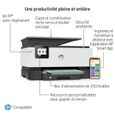 HP Imprimante tout-en-un jet d'encre couleur - OfficeJet Pro 9012e + HP 963 (3JA30AE) cartouche d'encre noir authentique-2