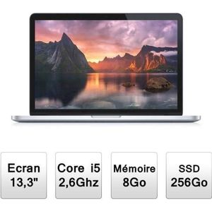 Vente PC Portable Apple MacBook Pro Rétina 13" PC Portable MGX82F/A pas cher Vente PC Portable Apple MacBook Pro Rétina 13" PC Portable MGX82F/A pas cher