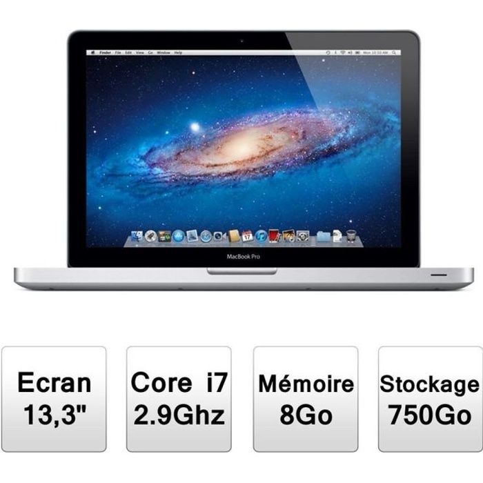 PC Portable Apple MacBook Pro 13" (MD102F/A) pas cher PC Portable Apple MacBook Pro 13" (MD102F/A) pas cher