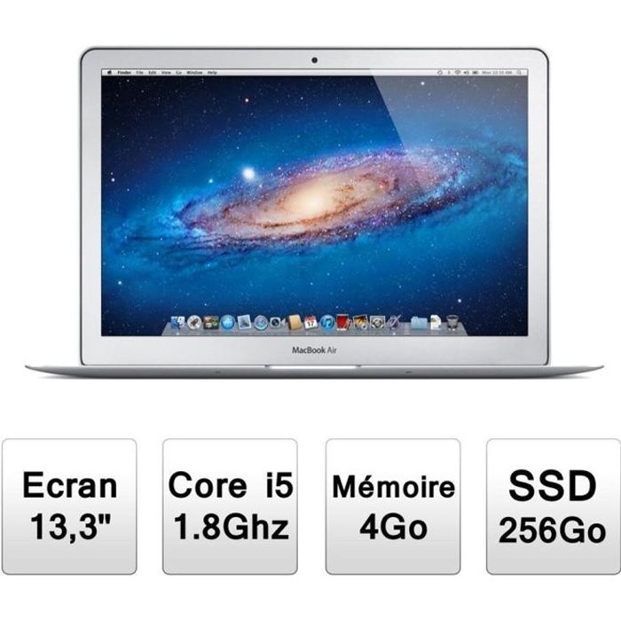 Vente PC Portable Apple MacBook Air 13" (MD232F/A) pas cher