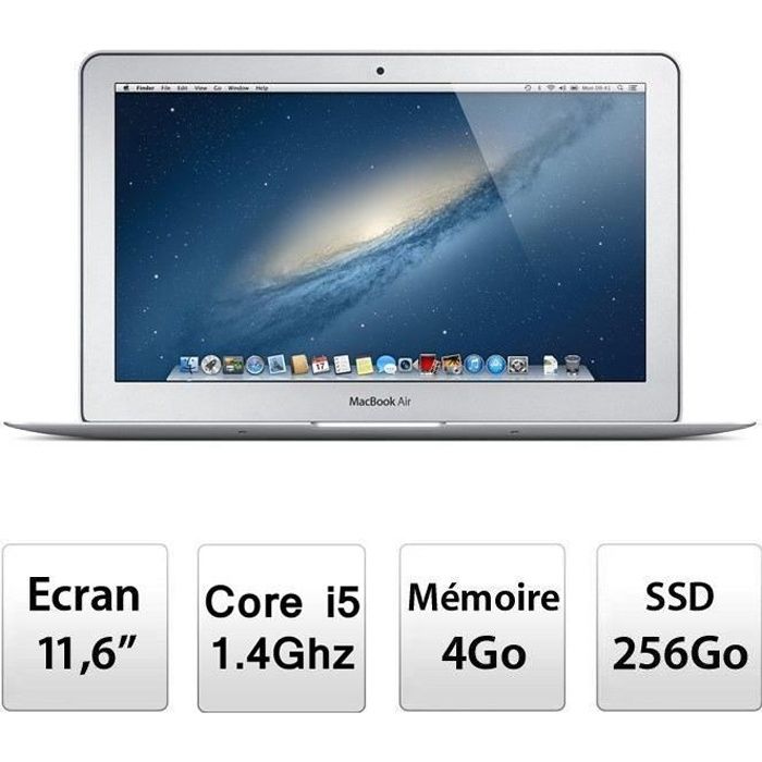 Vente PC Portable Apple Ordinateur Portable MacBook Air 11" MD712F/B pas cher Vente PC Portable Apple Ordinateur Portable MacBook Air 11" MD712F/B pas cher
