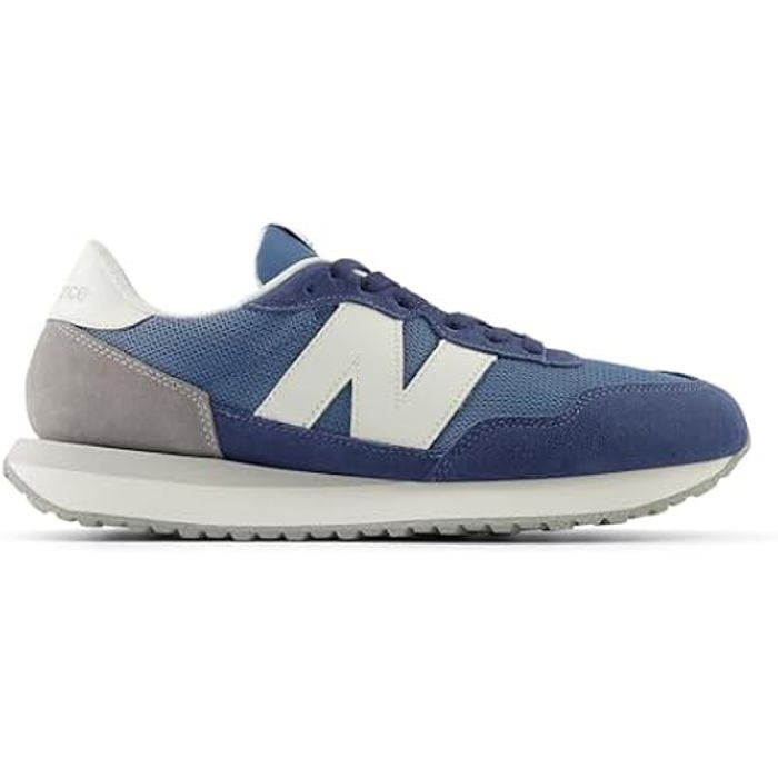 New Balance Sneaker - NEW BALANCE - 237 - Bleu Pétrole Blanc - Semelle EVA - Design moderne