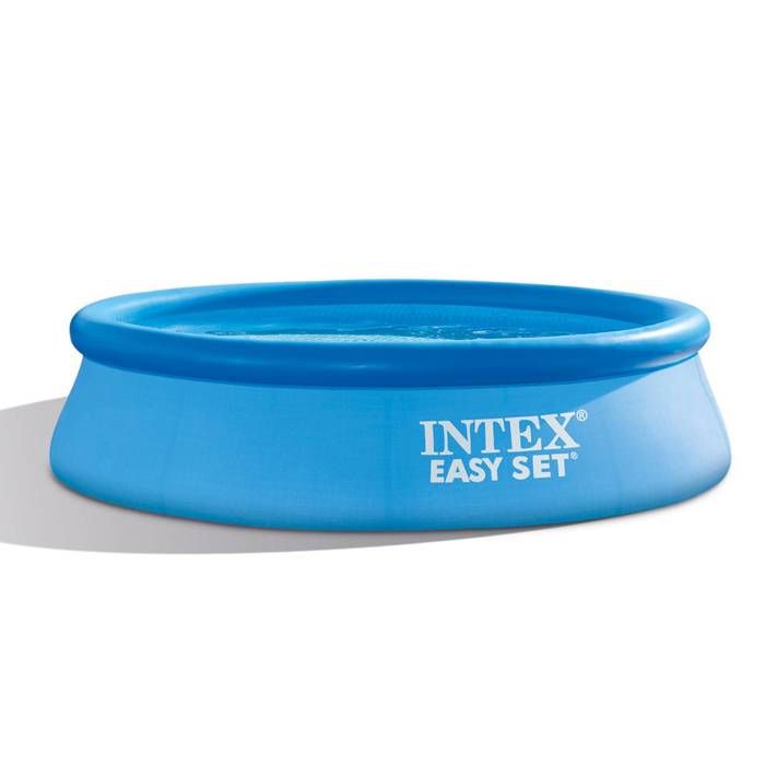 Kit Piscine hors sol autoportante INTEX - Easy Set™ - 305 x 76 cm - Ronde (Livrée avec une pompe) -