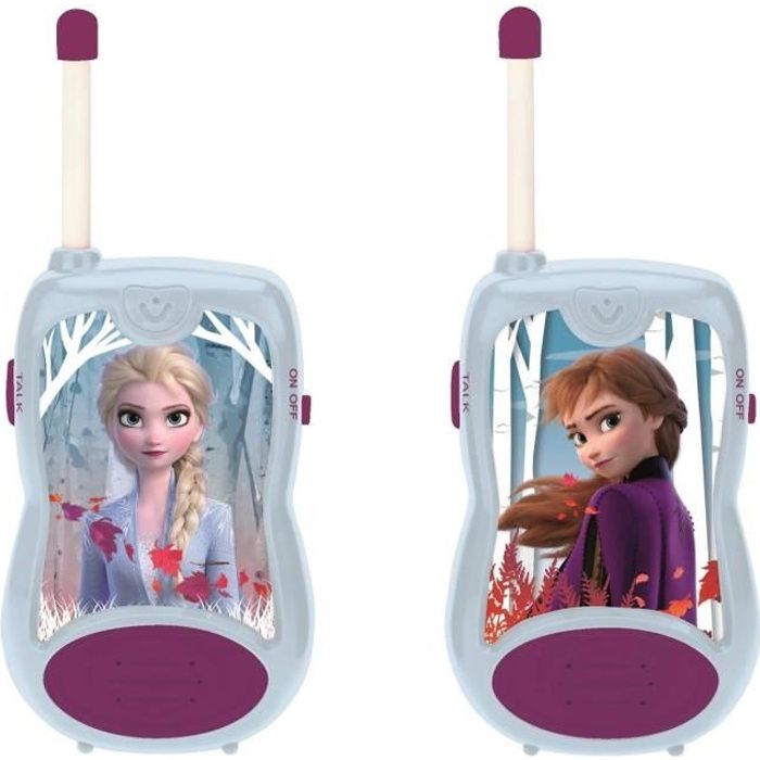 La Reine Des Neiges 2 Talkies Walkies Enfant Elsa Et Anna 100 Metres De Portee Lexibook Cdiscount Jeux Jouets