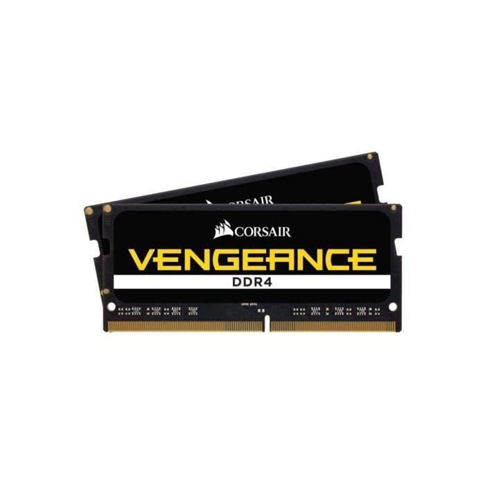 Mémoire RAM - CORSAIR - CMSX16GX4M2A3200C22 - VENGEANCE - DDR4 - 2x8GB SODIMM - 3200MHz - CL 22 - 1.2V