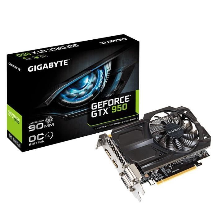 GIGABYTE  GTX 950 OC 2Go DDR5 