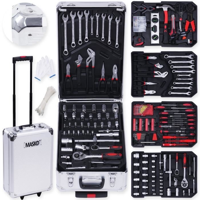 Pebaro Trousse à outils sur carte 9 pièces
